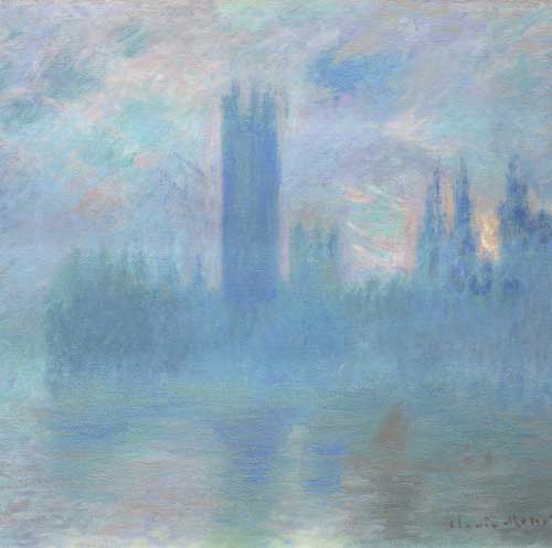 莫奈 國會(huì)大廈